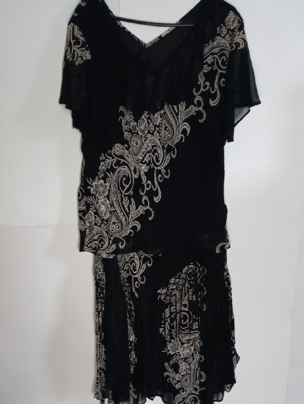 Lola P. Woman Size 1X 2 Piece Bohemian Skirt Set